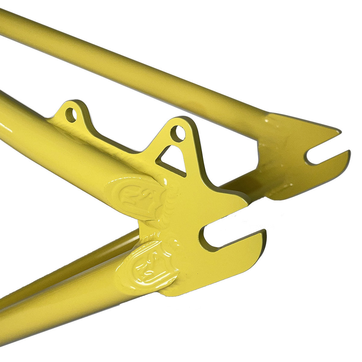 S&M 29" Booze Cruz Chromoly BMX Frame / Fork - Yellow Pils - USA Made