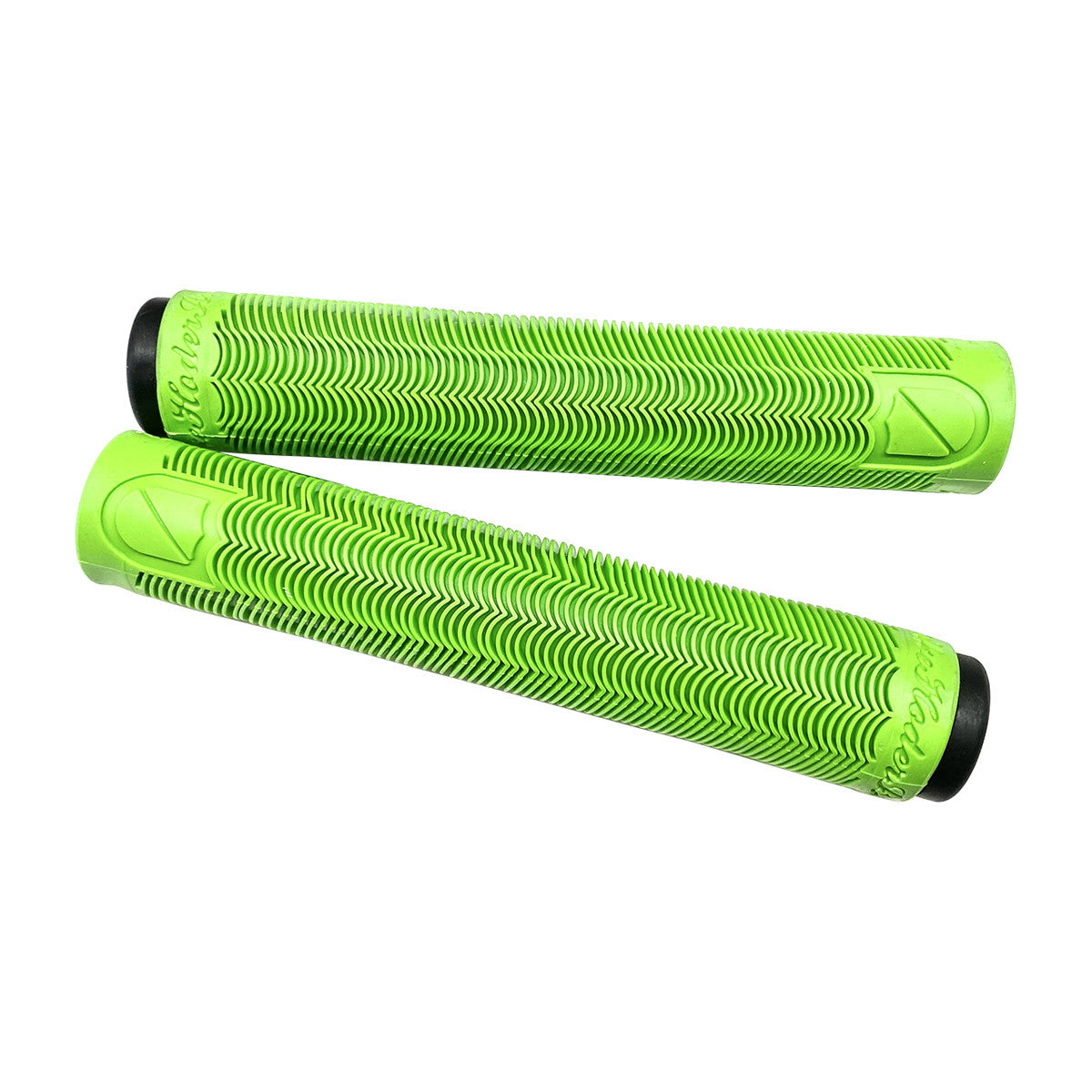 S&M BTM Hoder Flangeless BMX grips - Lime Green - USA Made - BMXGuru ...