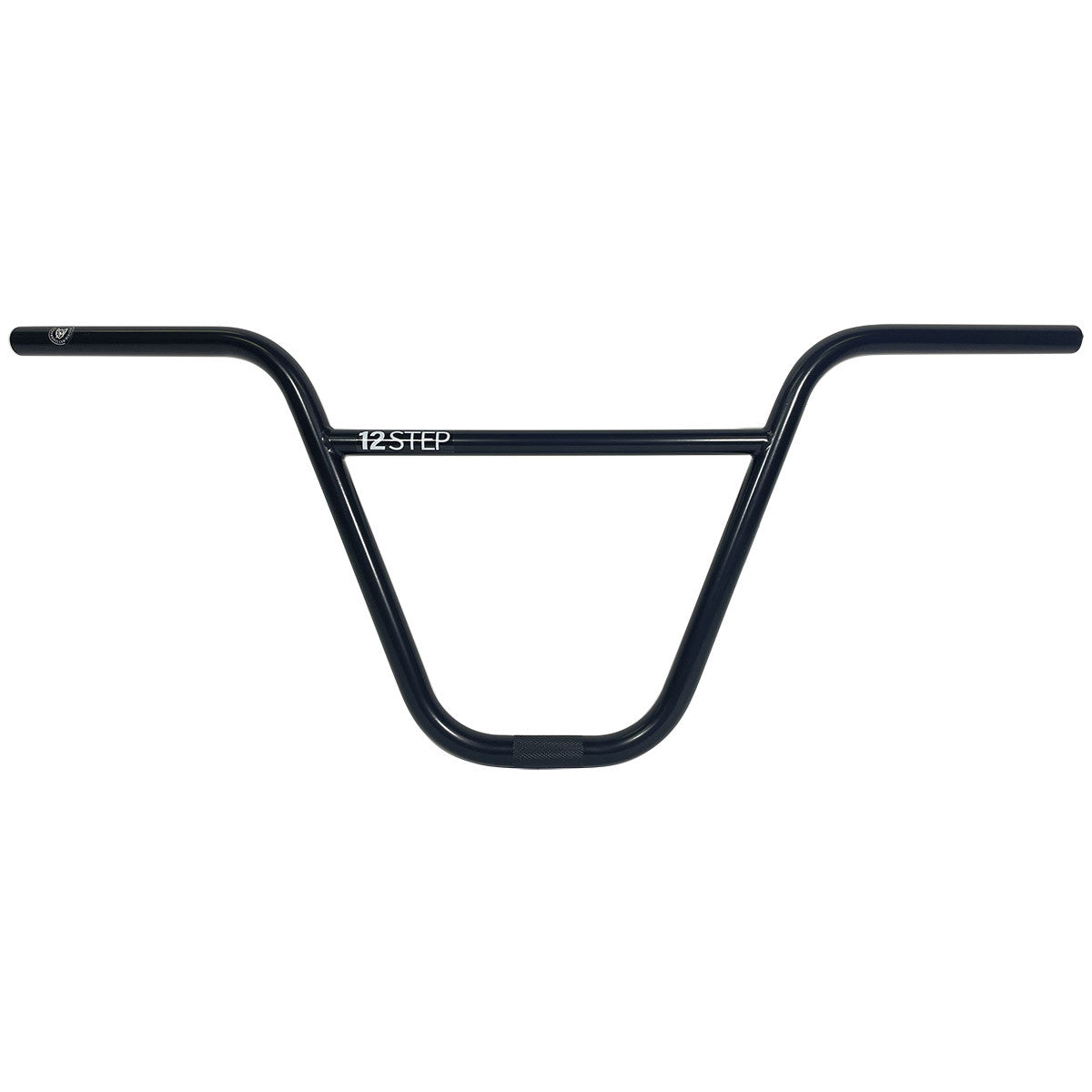 S&M 12 Step 2pc BMX Handlebars - 11" - Black - USA Made