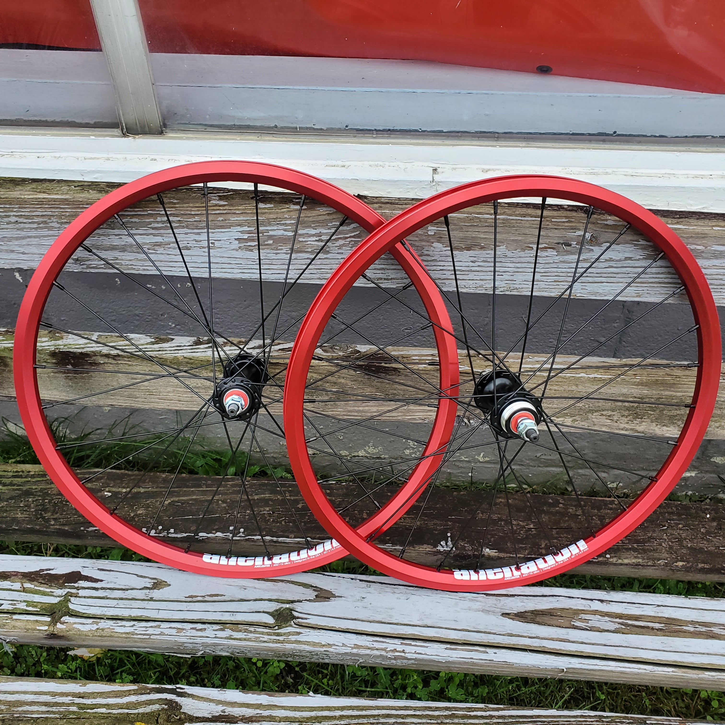 Alienation bmx wheel sales set