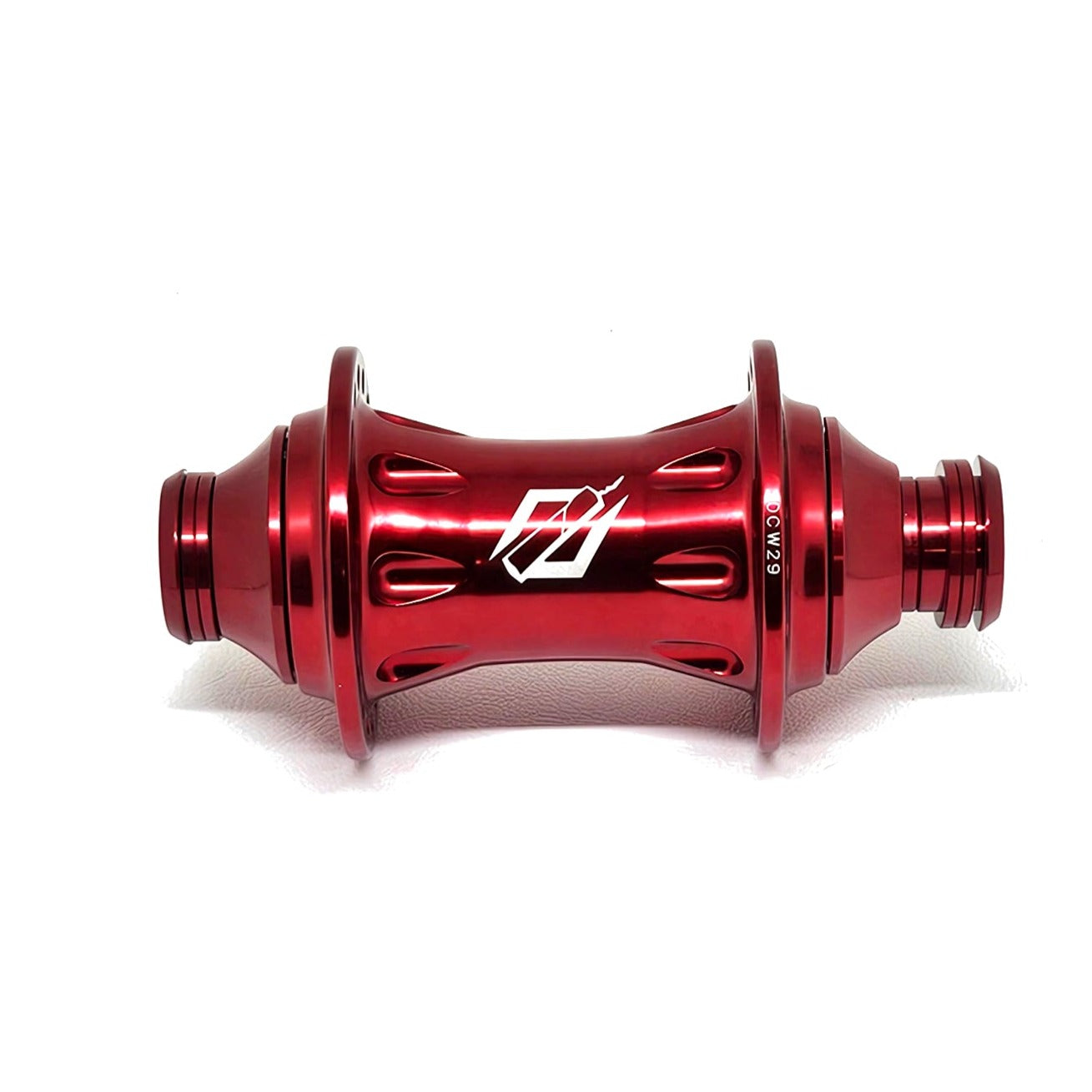 TNT 20mm Thru Axle Front Hub - 36h - Red