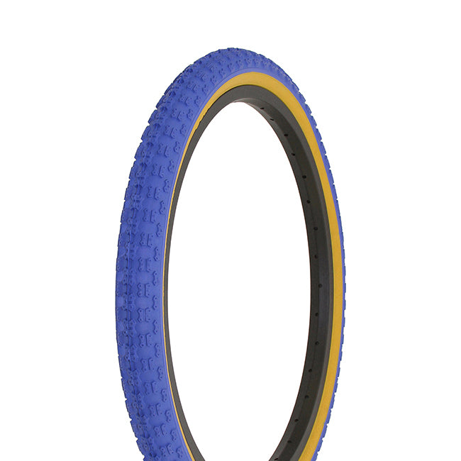 20x1.75 Innova Comp 3 III Tread BMX Tire - Blue w/ Gumwall