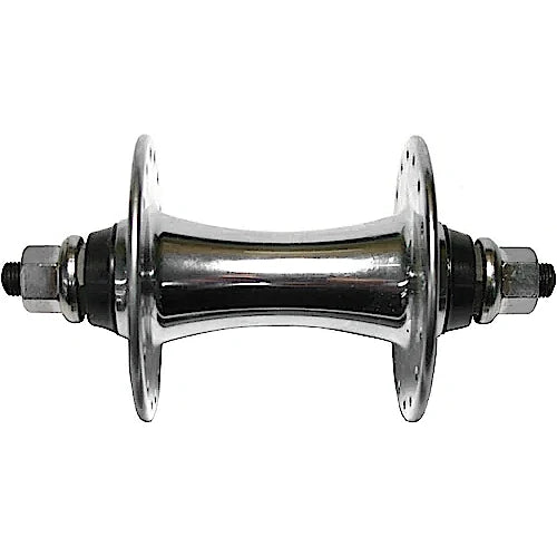 Joytech Front High Flange Hub - 9mm Axle - 32H - Chrome