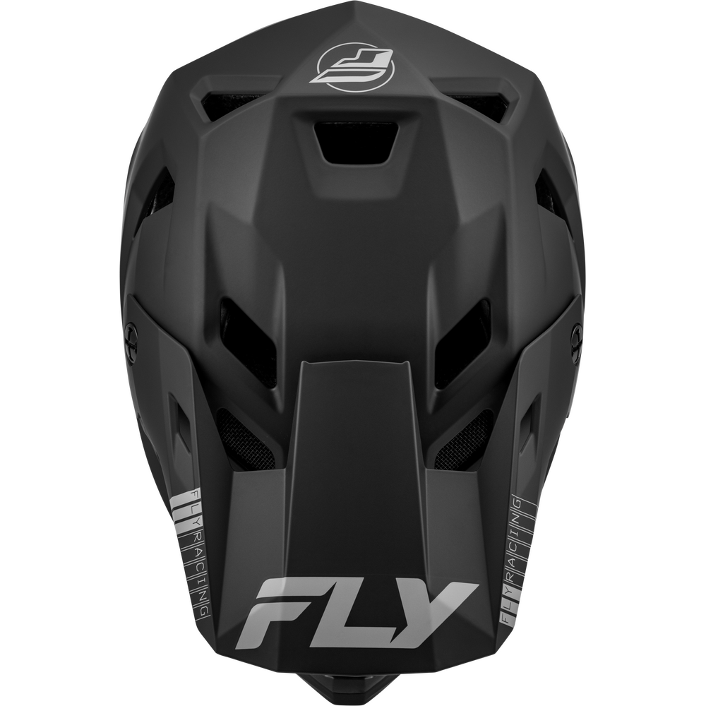 Fly Rayce Full Face BMX / DH Helmet - sz Youth M - Matte Black