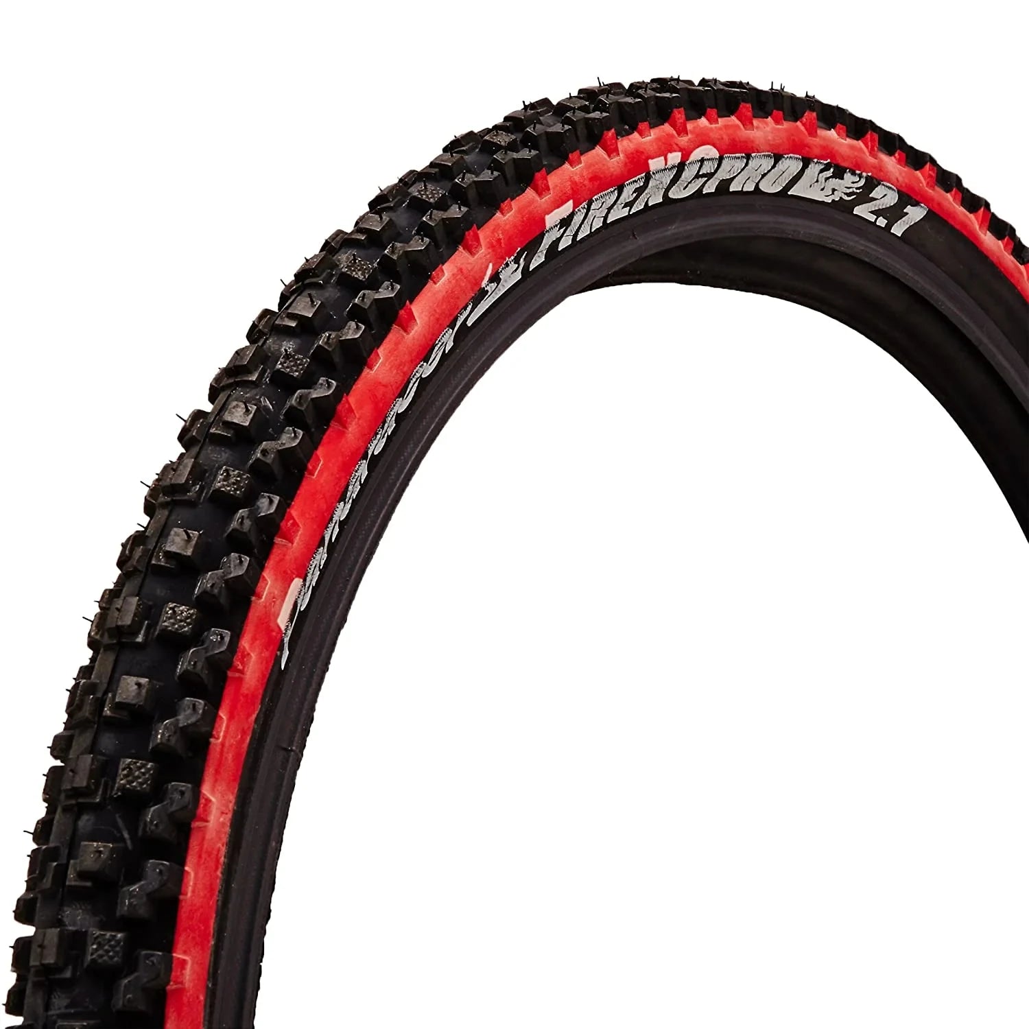 26x2.10 Panaracer Fire XC Pro MTB/ATB Tire - Black & Red