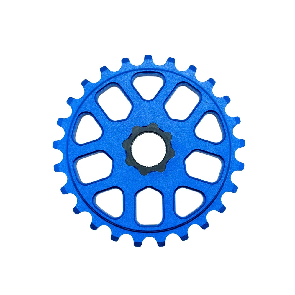 25t Spline Drive Aluminum Sprocket - Blue