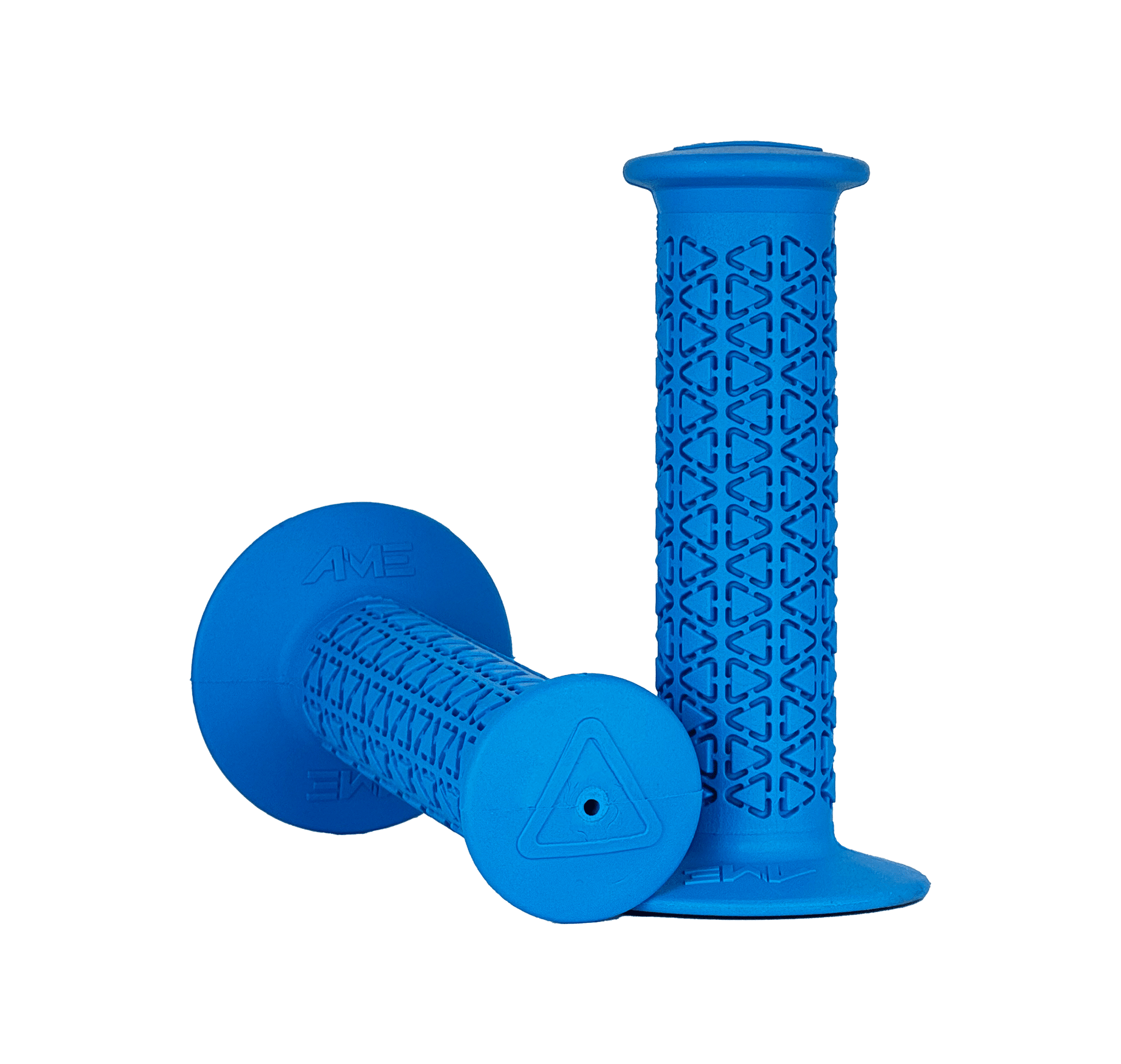 AME Rounds BMX Grips - Maui Blue - USA Made