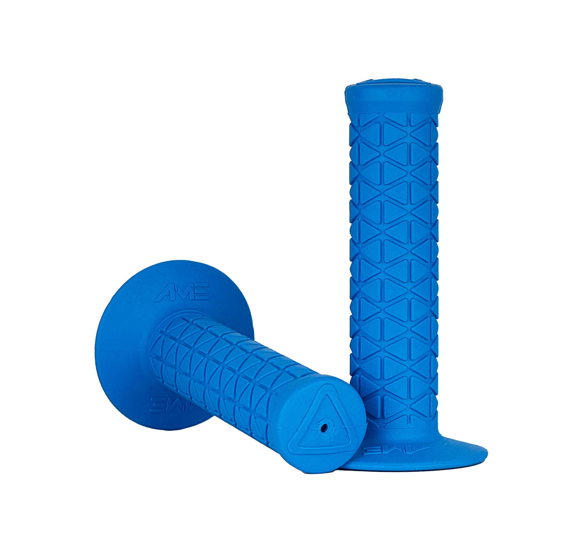 AME Triangle BMX Grips - Maui Blue - USA Made