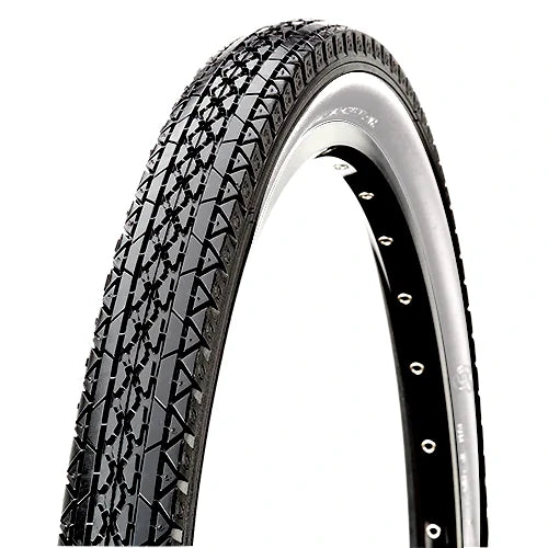 26x2x1-3/4 CST Schwinn S-7 Goodyear-style Bicycle Tire (54-571) - Black w/ Whitewall