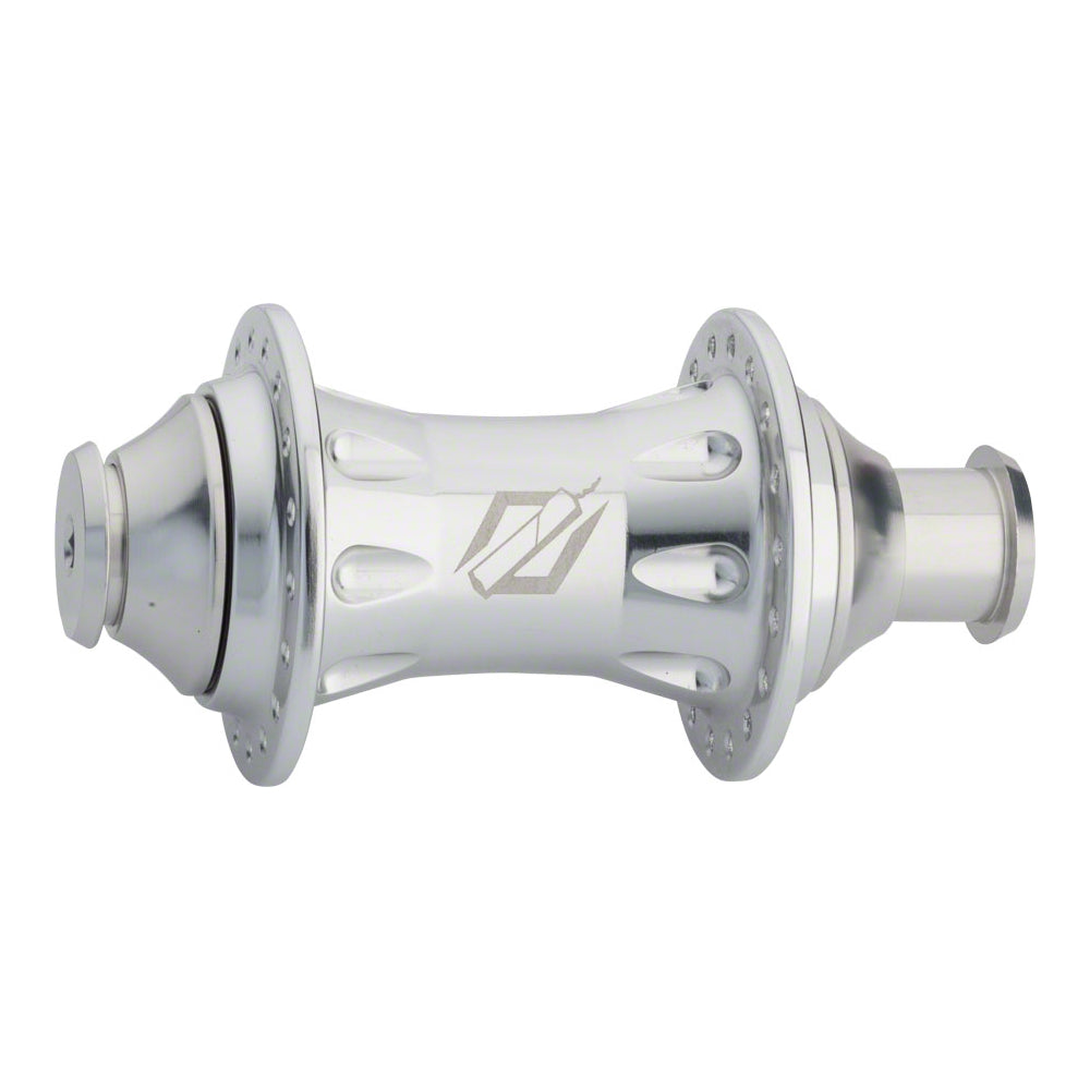 TNT 20mm Thru Axle Front Hub - 36h - Silver