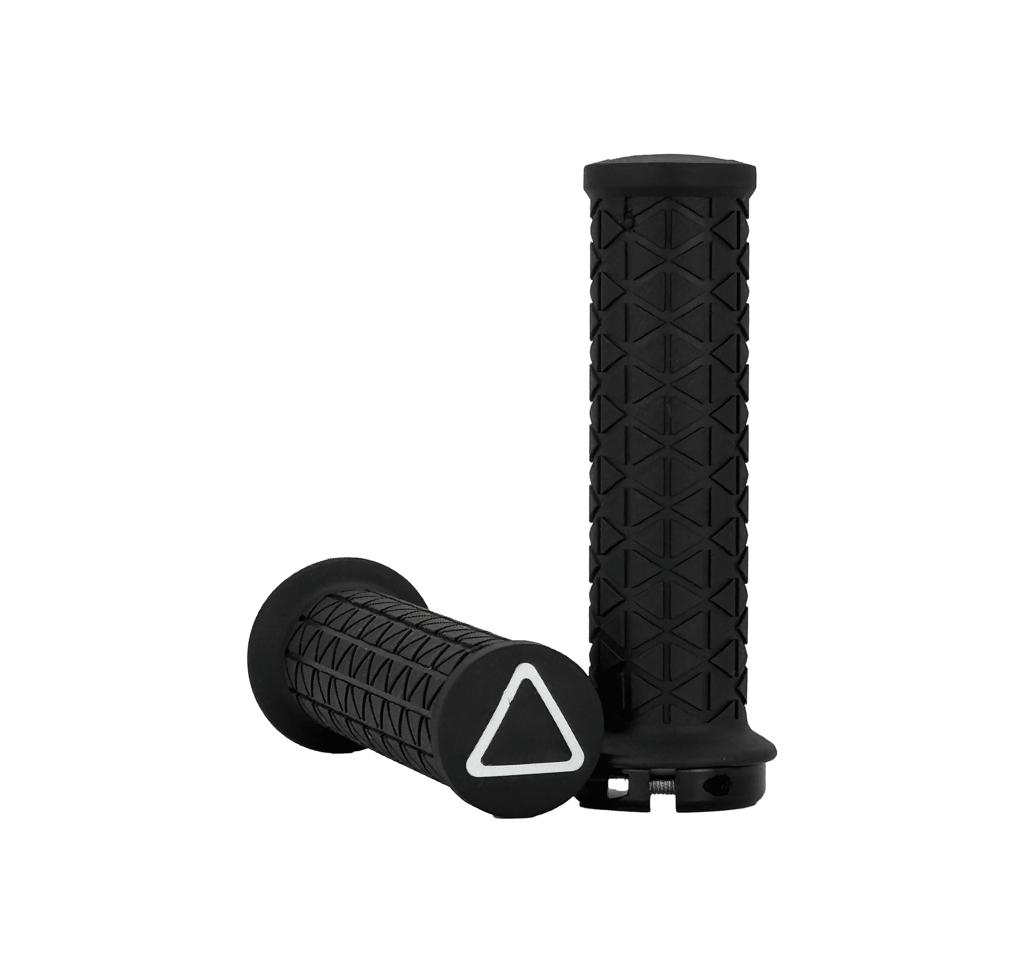 AME Mini Lock-On BMX Grips - Black - USA Made