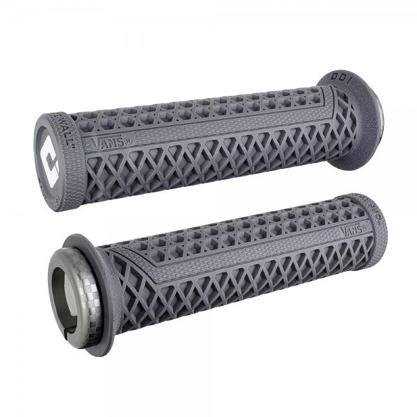 ODI Vans V2.1 Lock-On BMX Grips - Graphite - USA Made