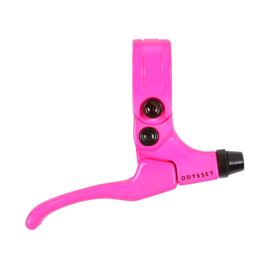 Odyssey Monolever BMX Brake Lever - Medium - Right Side - Hot Pink