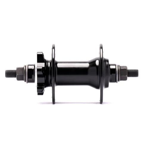 Front Sealed Disc BMX Hub - 32H  - 3/8" Axle - Black