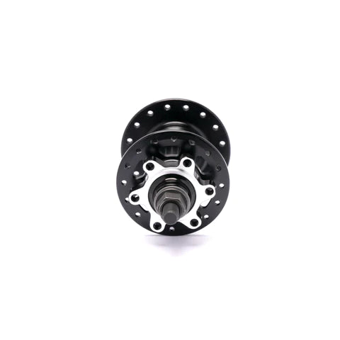 Front Sealed Disc BMX Hub - 32H  - 3/8" Axle - Black