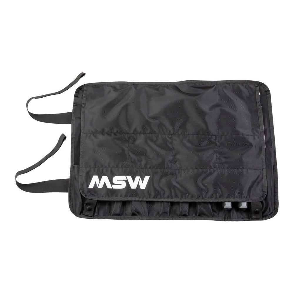 MSW Essential Tool Wrap Kit - 20 Tools + Carrying Case - Black