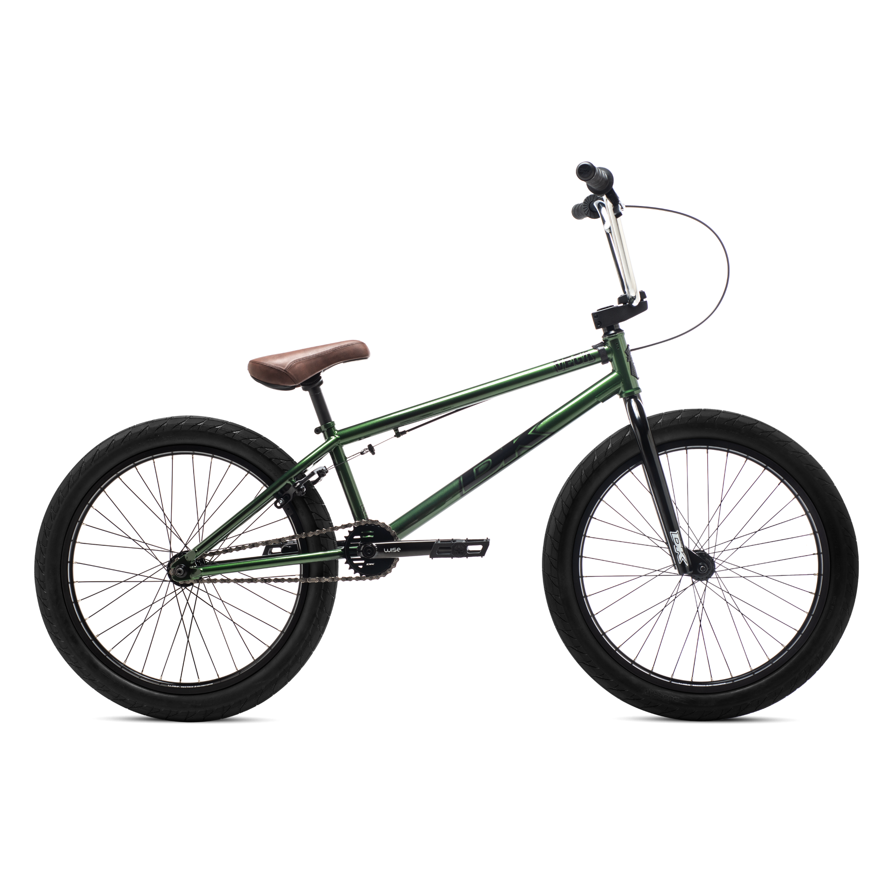 DK Vega 22" Complete BMX Bike - 22.125"TT - Green