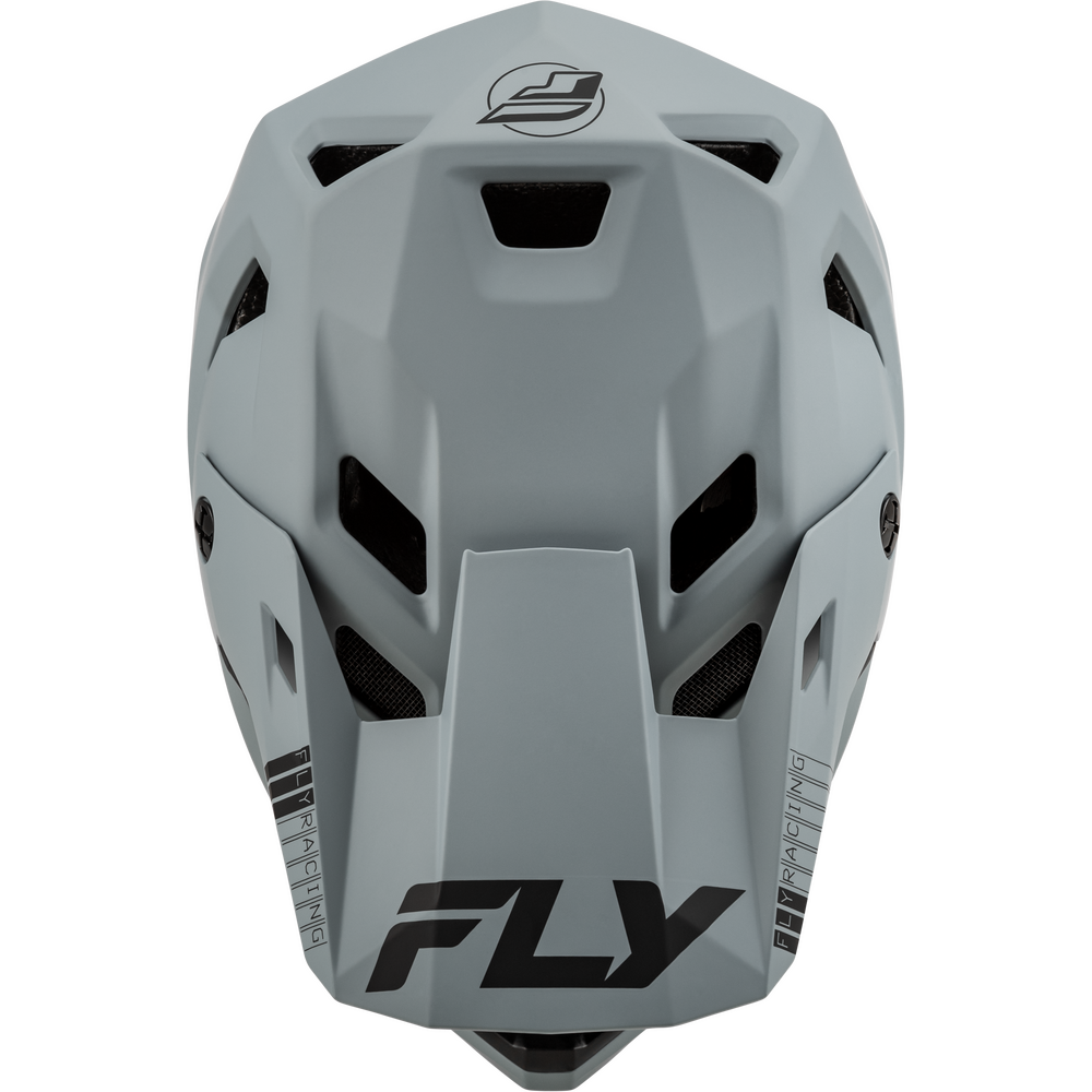 Fly Rayce Full Face BMX / DH Helmet - sz Adult XL - Matte Gray