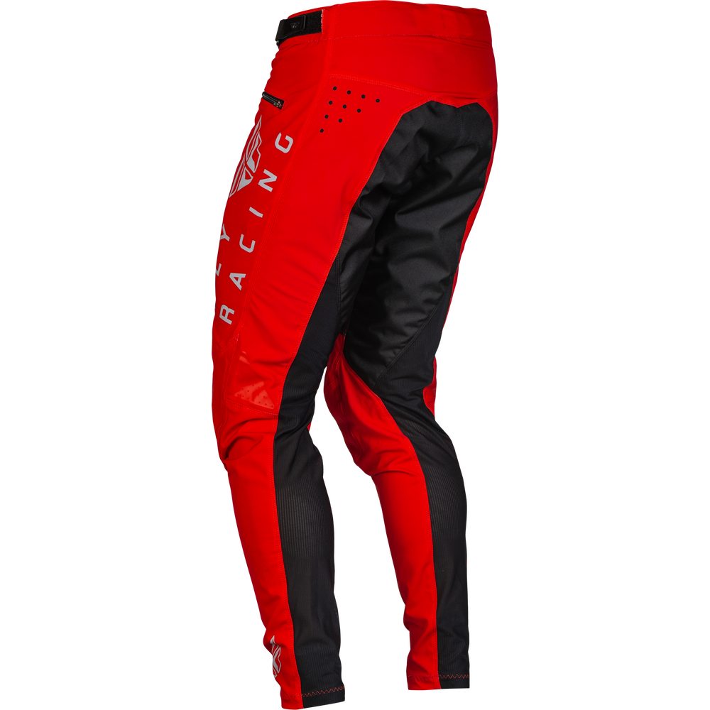 Fly Radium Youth BMX Race Pants (2023) - Sz 18 waist - Red/Black/Gray