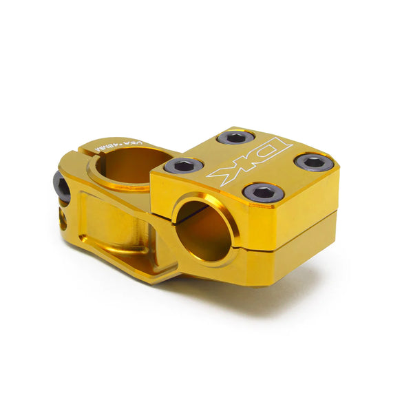 DK BMX Phase Stem - Threadless - 53mm - Top Load - Gold - USA Made ...