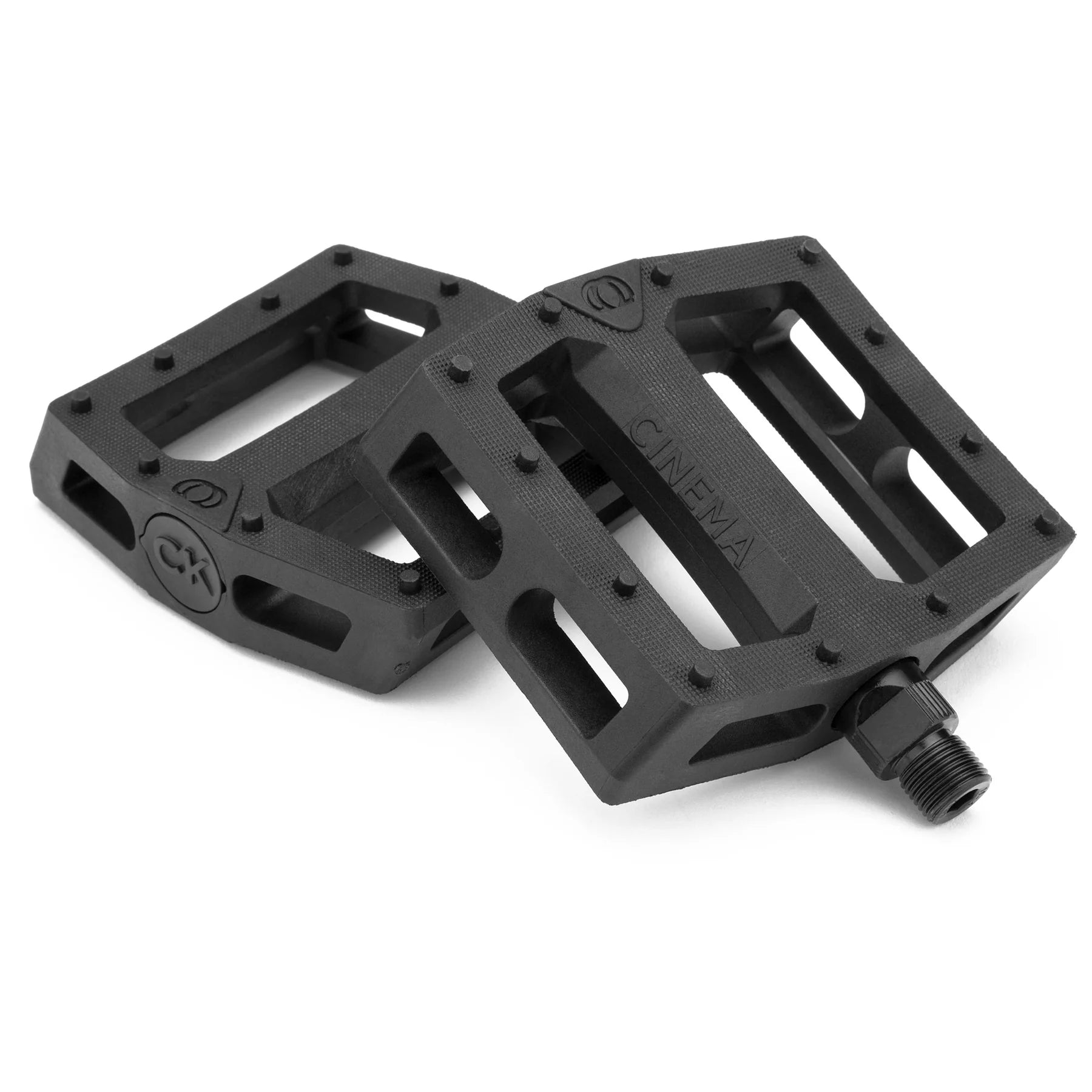 Cinema BMX Chad Kerley "CK" Nylon Platform Pedals - 9/16" - Black