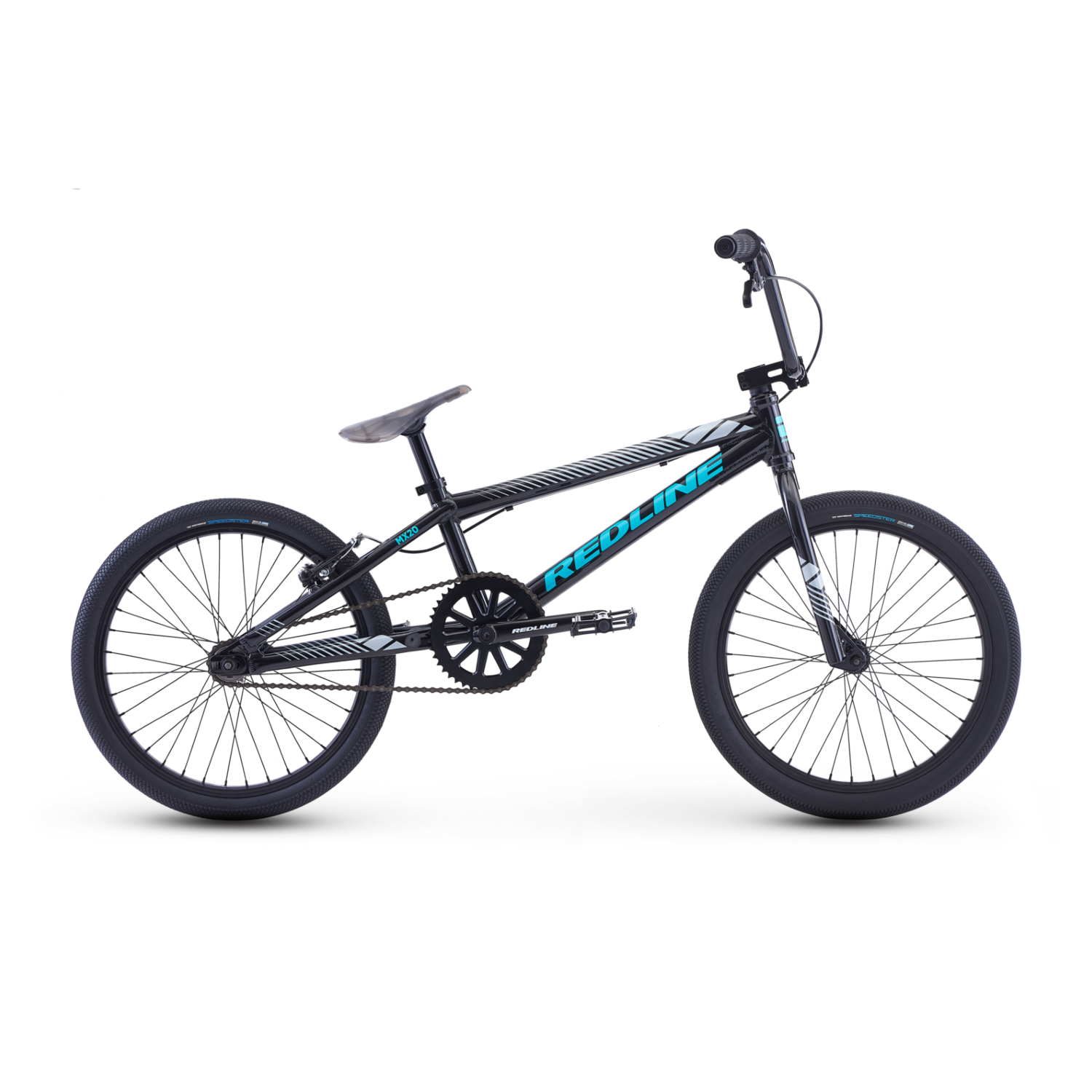 Redline MX20 Pro 20" Complete BMX Race Bike - 20.25"TT - Black