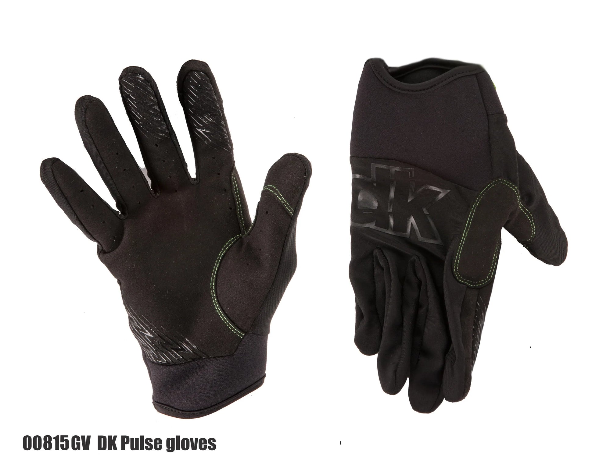 DK Pulse Elite BMX Smart Touch Gloves - S/M - Black