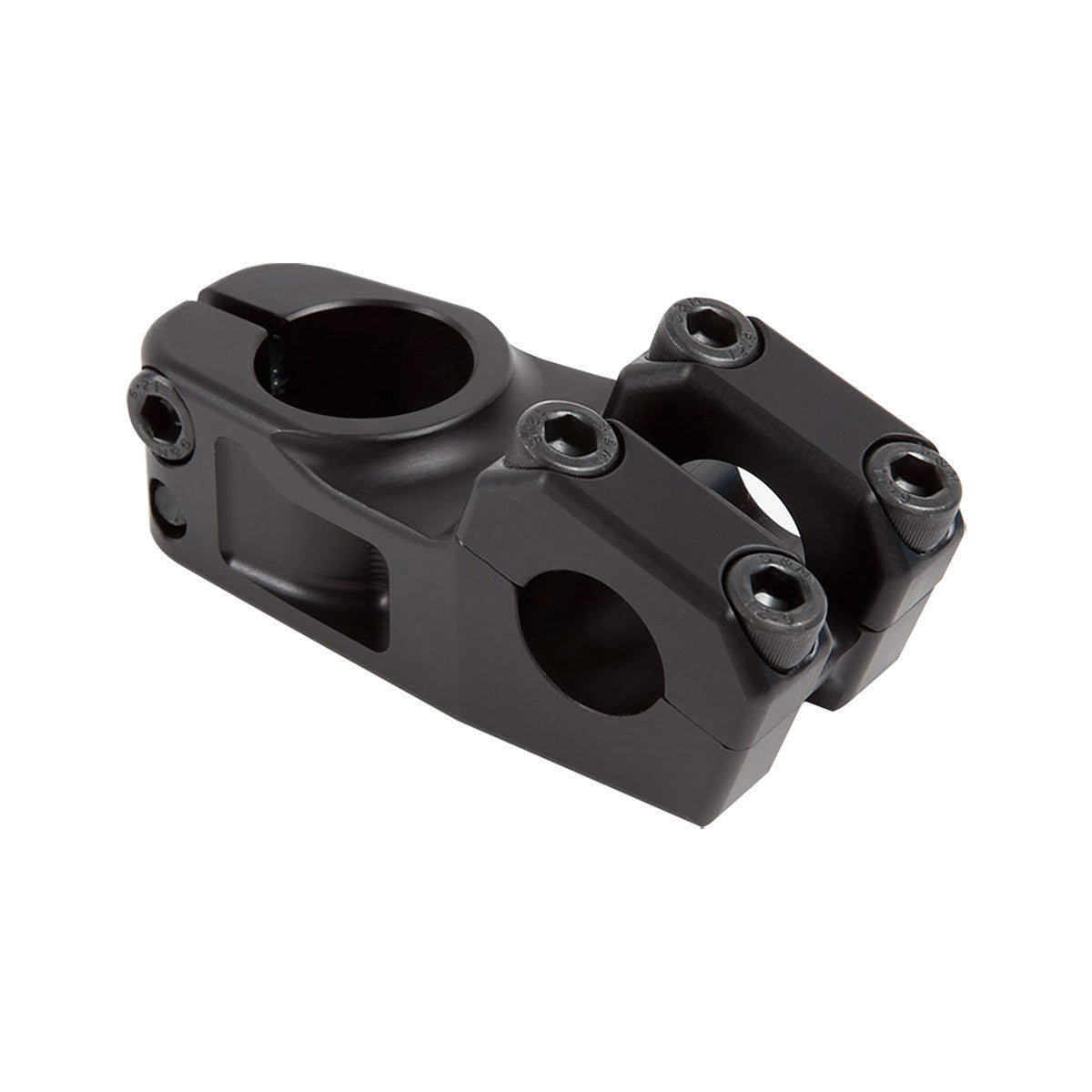 S&M Race XLT BMX Threadless Stem - 55mm - Black - USA Made