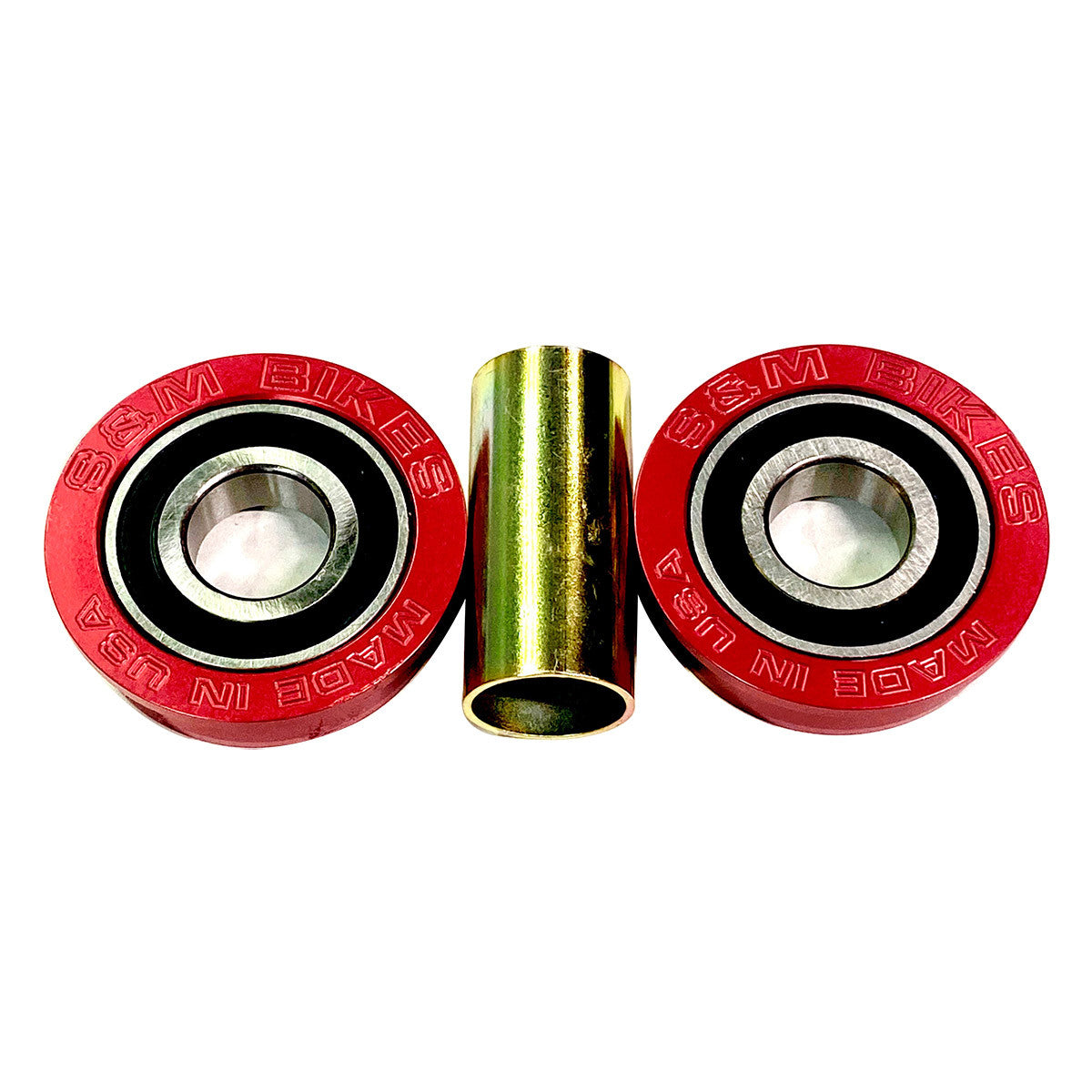 S&M 19mm American Bottom Bracket Kit - Red