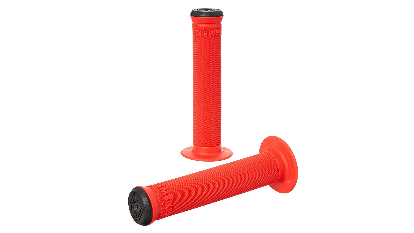 S&M BMX Logo Grips - Red - USA Made