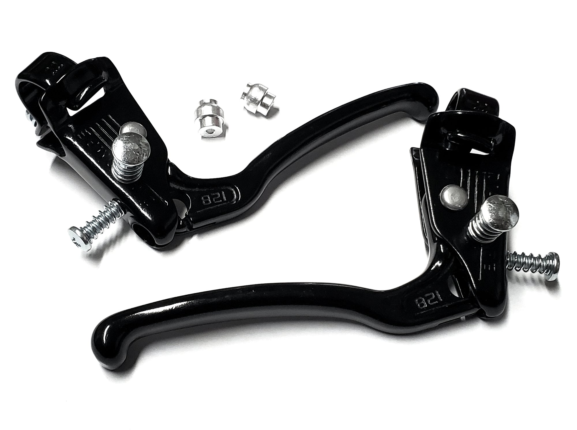 Dia Compe 128 Tech-6 Locking BMX Brake Lever - Pair - Black