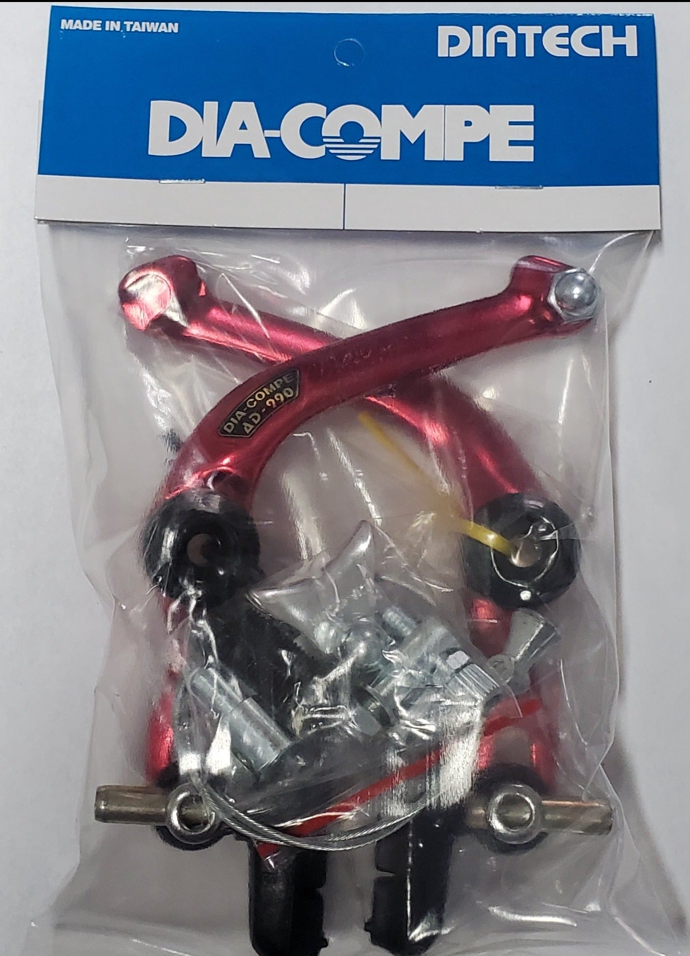 Dia Compe AD 990 BMX U Brake w FS 990 conversion Front or Rear Red