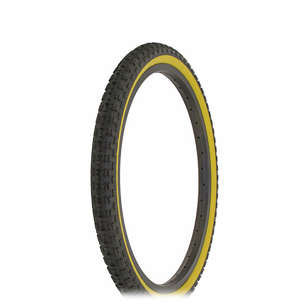 20x1.75 Duro Comp 3 III tread BMX Tire - Black w/ Gumwall