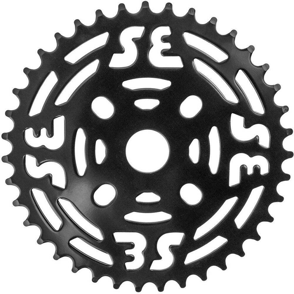 SE Racing 39T BMX Steel Sprocket / Chainwheel  - Black