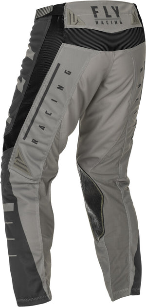 Fly Kinetic Mesh MX / BMX Race Pants (2021) - Sz 30 waist - Light Gray /  Dark Gray