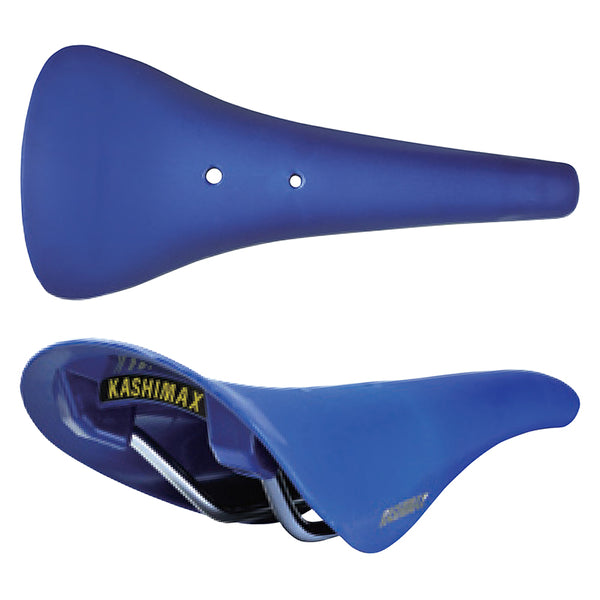 Kashimax Aero AMXC Railed Saddle / Plastic Seat - Blue - Made in Japan