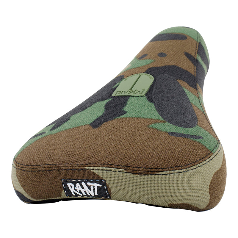 Rant Believe Padded Pivotal BMX Seat - Camo Alien