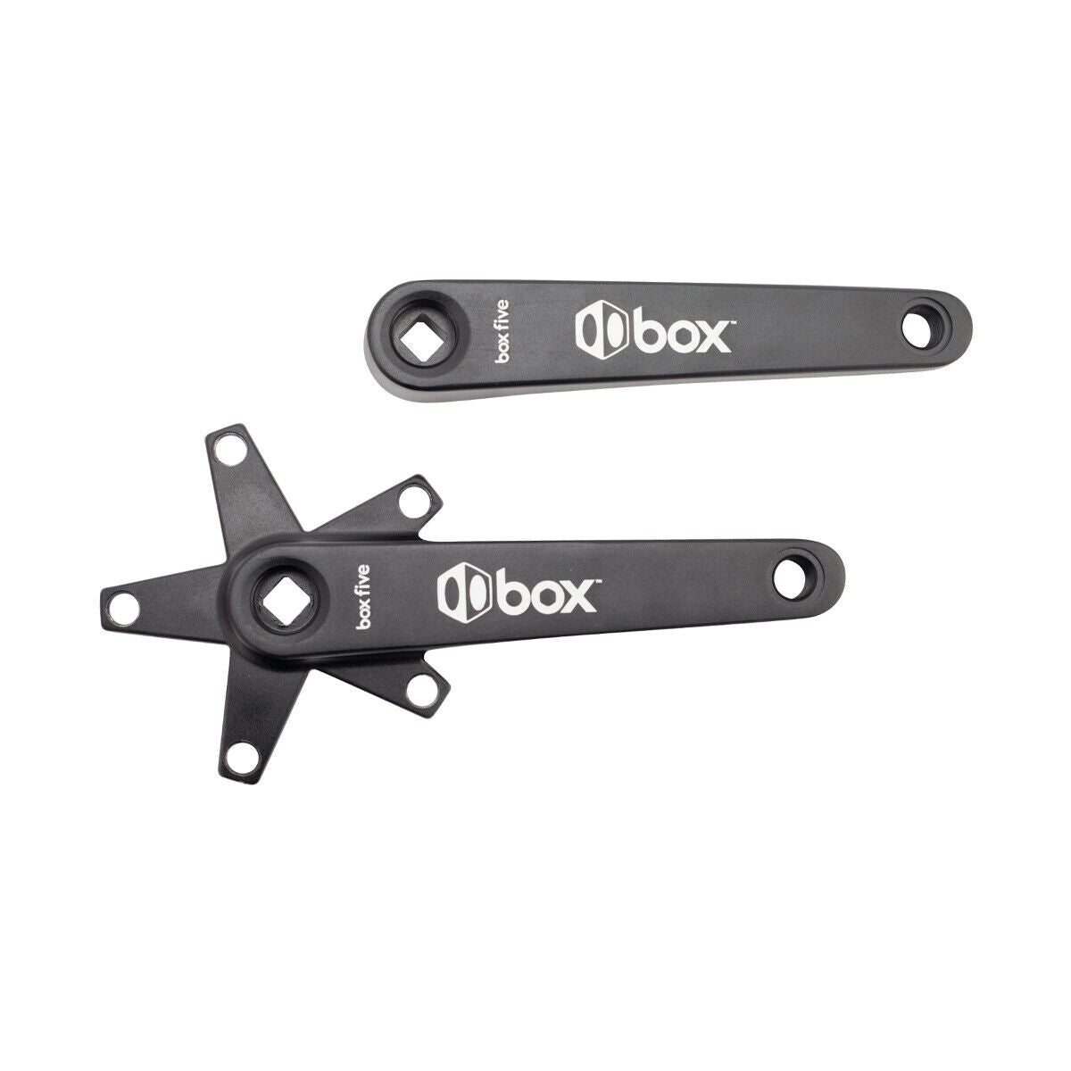 Box Five Square Taper BMX Crank Arms - 150mm - Black