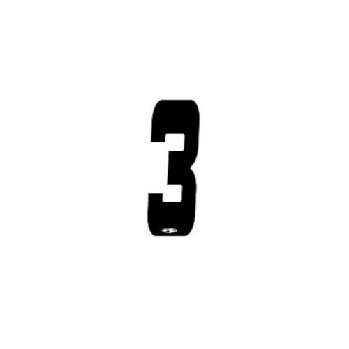 Answer BMX Side Plate  Number - 2" # - Black