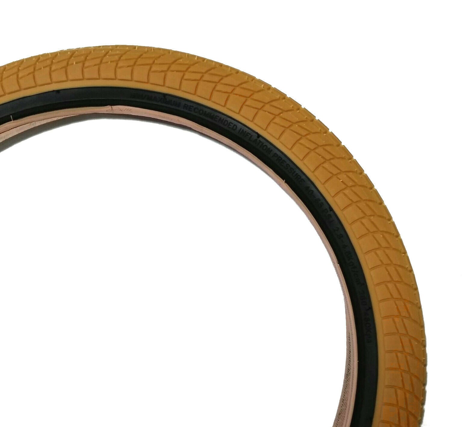 20x2.25 Kenda Kontact BMX Tire Gum w Black Sidewall