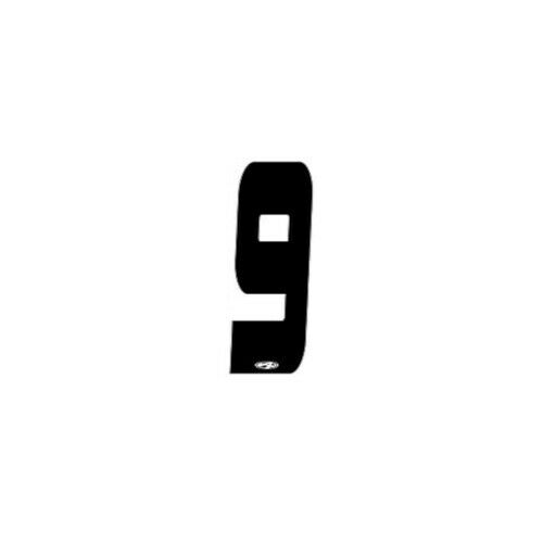 Answer BMX Side Plate  Number - 2" # - Black