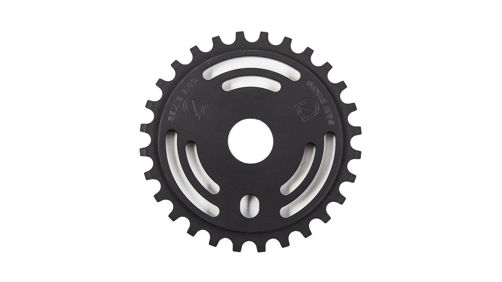 S&M Drain Man 25t BMX Sprocket / Chainwheel - Black - USA Made