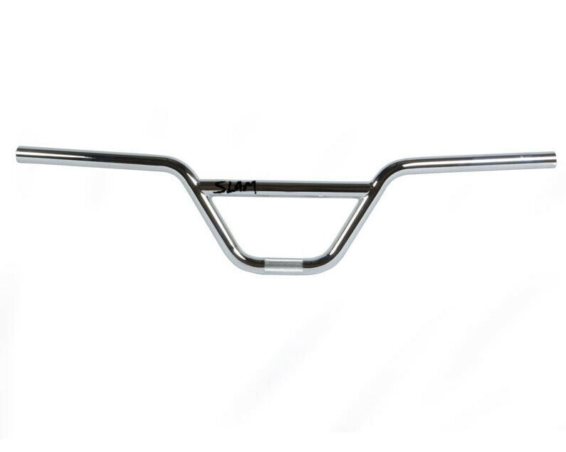 S&M Cruiser Slam 2pc BMX Handlebars - 5.75" - Chrome - USA Made