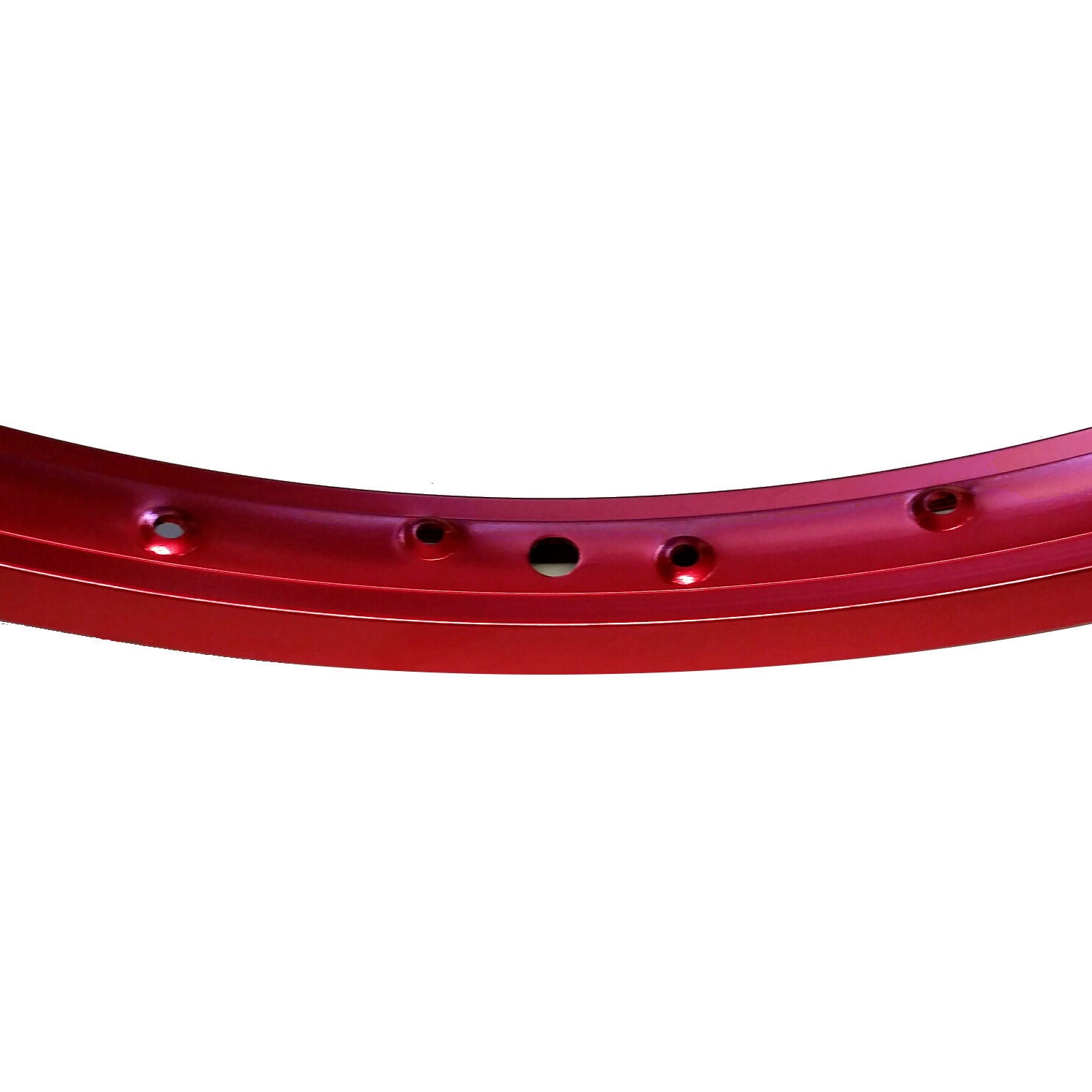 24" Aluminum A-7X BMX Rim - 7X style - 36H - Red