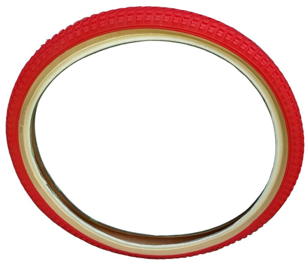 Red wall bmx tires fashion