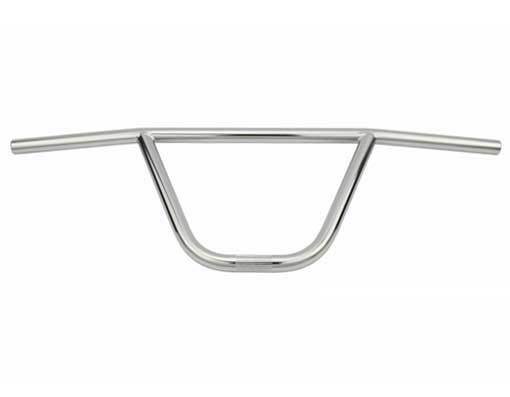 CW style 2pc Handlebars - 8.5" - Chrome - BMX Bars