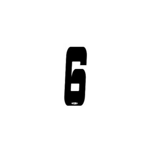 Answer BMX Side Plate  Number - 2" # - Black