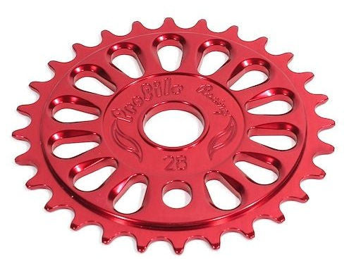 Profile 23t Imperial BMX Sprocket / Chainwheel - Red - USA Made