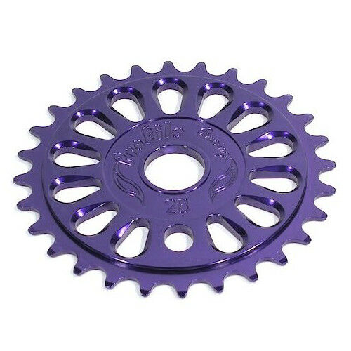 Cheese Grater 44t Disc Sprocket / Chainwheel - Black - GT style