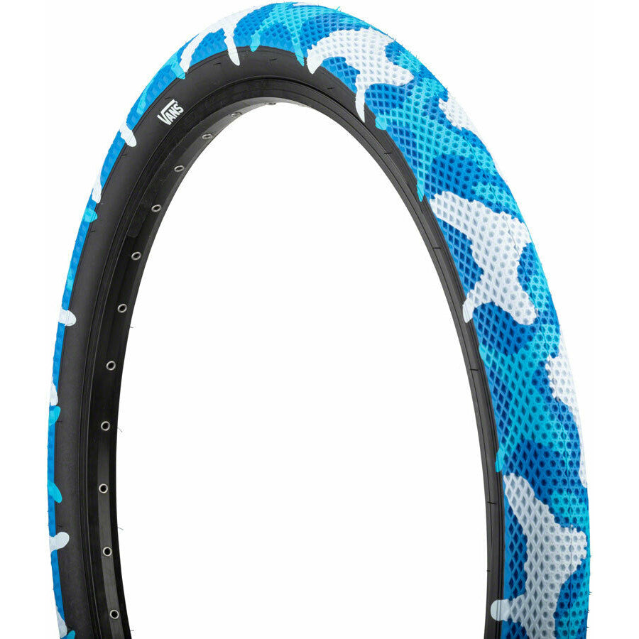 26x2.10 Cult Vans BMX Tire Blue Camo Black BMXGuru C W Cycle